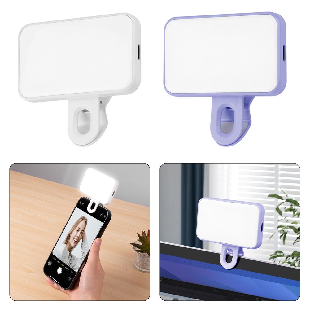 Selfie LED Color Clip Fill Lig - Photography Lighting Video avaliação e preço
