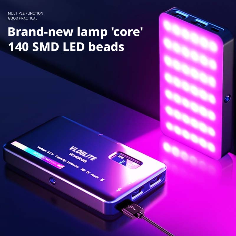 Mobile Rgb Fill Light Computer - Photography Lighting Video avaliação e preço