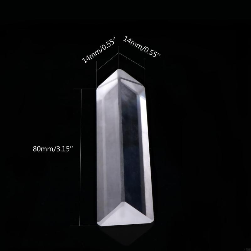 37ME Optical Glass Crystal Tri - Photography Lighting Triangle avaliação e preço
