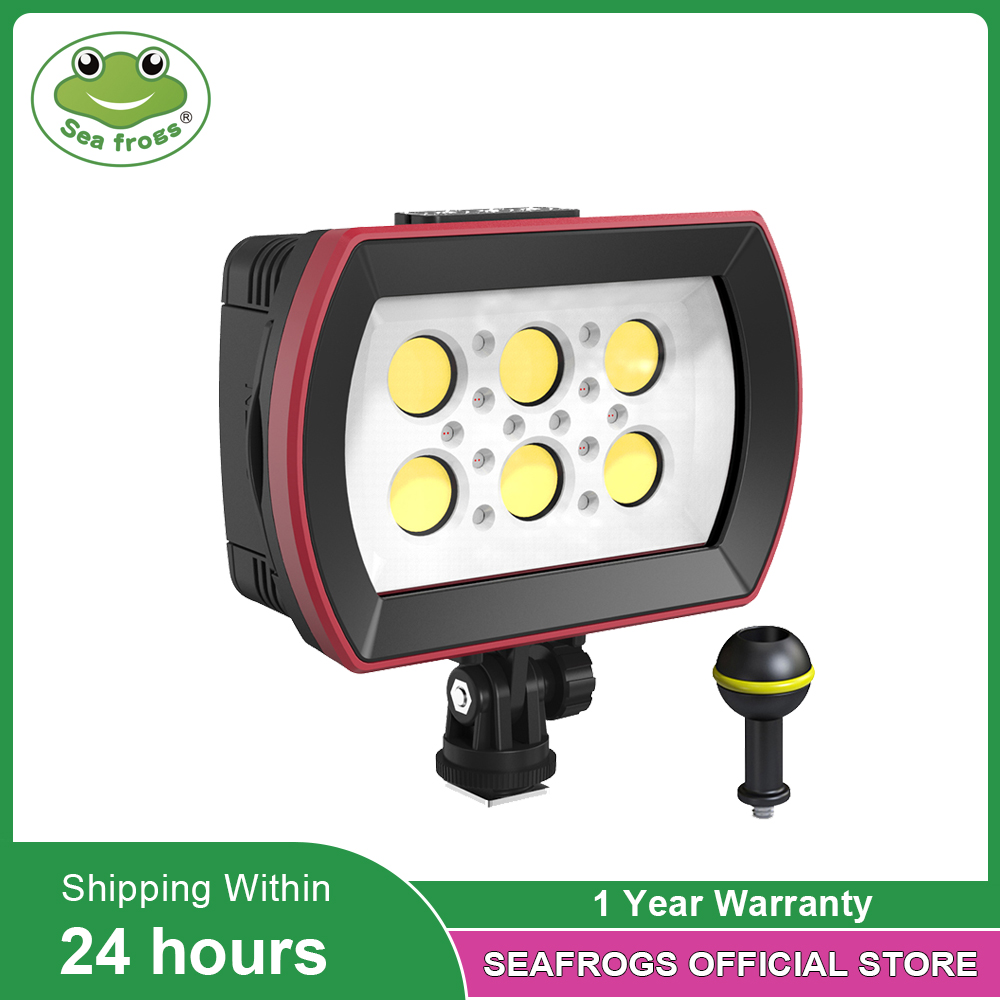 Seafrogs Aluminum LED Diving L - Photography Lighting Brand avaliação e preço