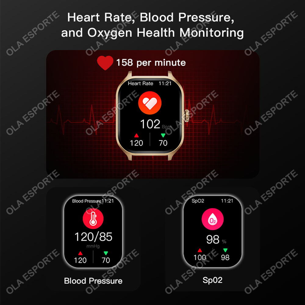 Outdoor Sport Smart Watch Hear - Photography Lighting Gels avaliação e preço