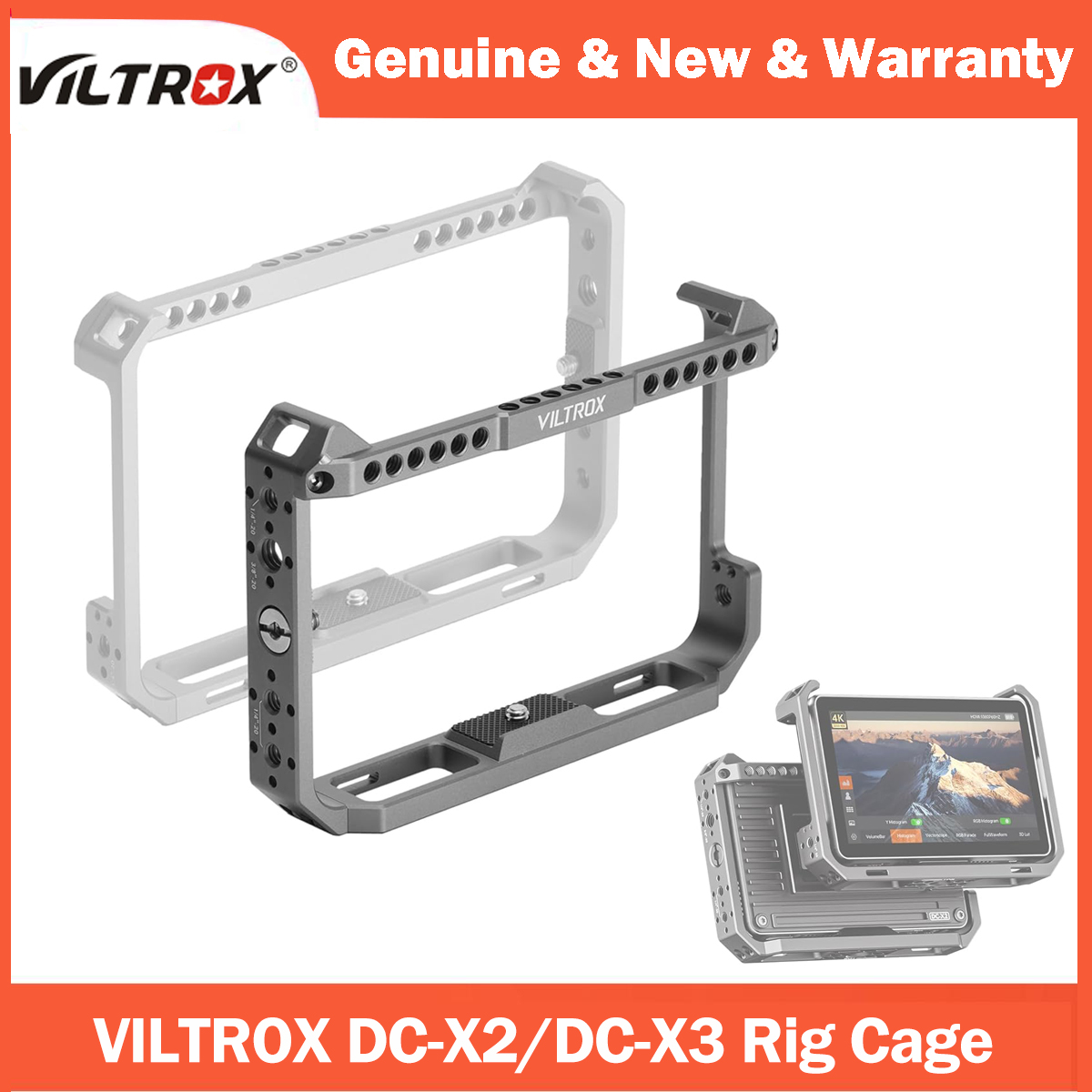 VILTROX Camera Monitor Rig Cag - Photography Lighting Description avaliação e preço