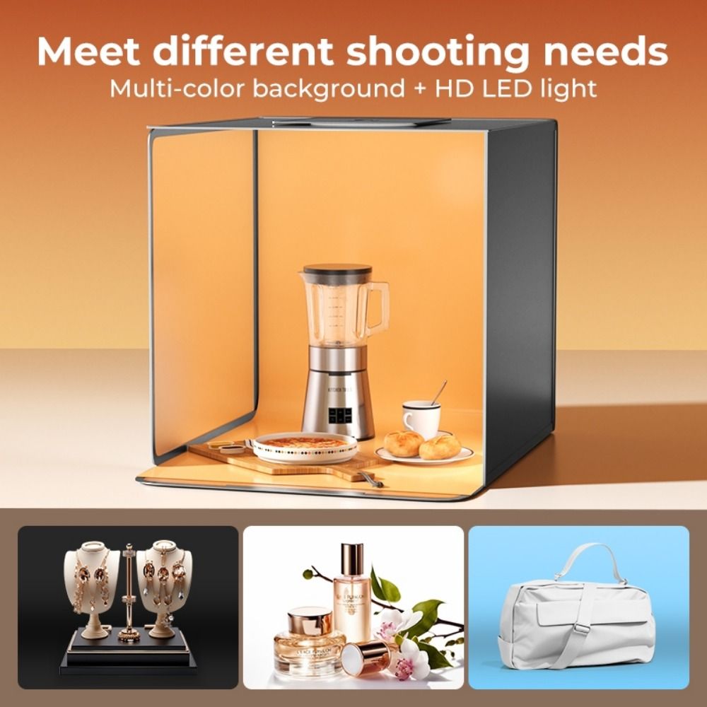 45/65cm Studio LED Light Box F - Photography Lighting Board avaliação e preço