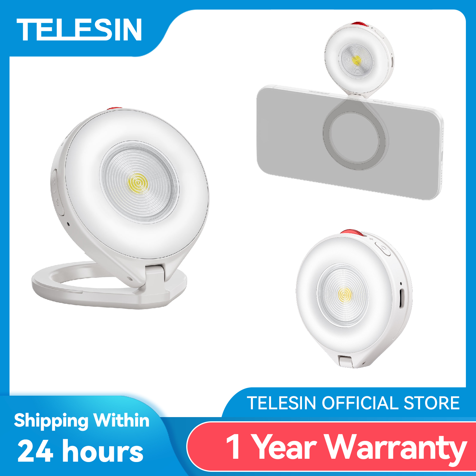 TELESIN Magnetic Smartphone Ph - Photography Lighting Brand avaliação e preço