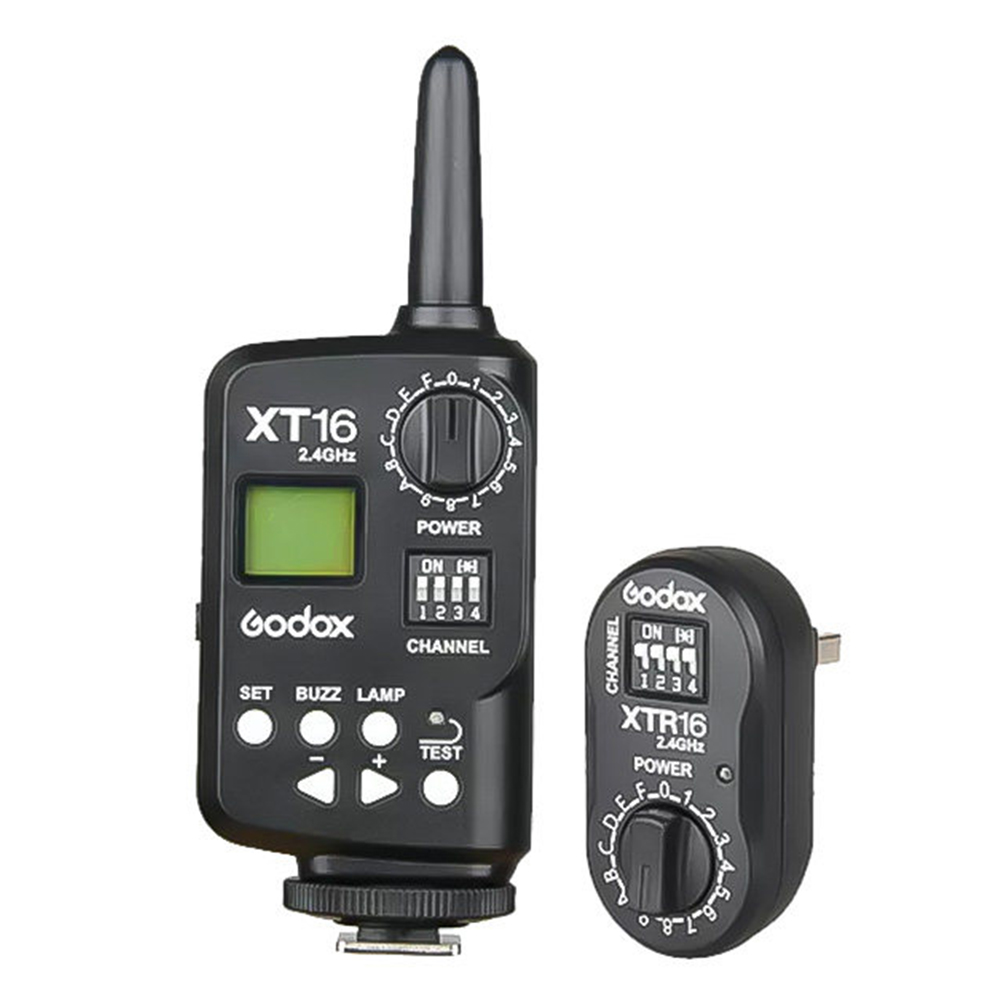 XT-16 Flash Trigger Set XTR16  - Trigger Receiver Set avaliação e preço