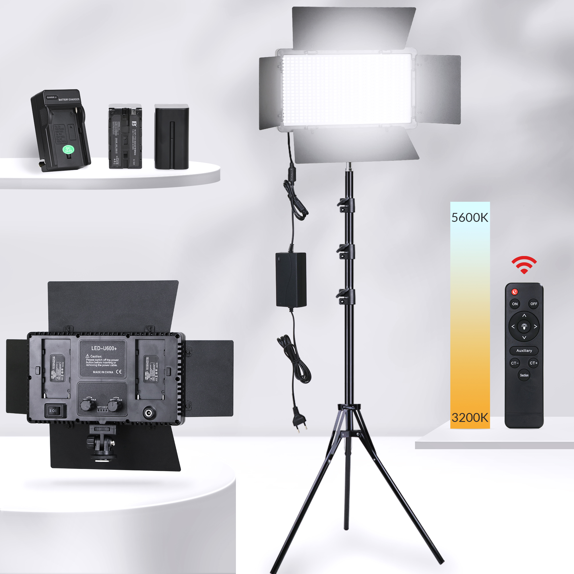 40W Led Video Light Panel 3300 - Photography Lighting Board avaliação e preço